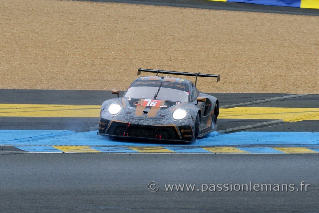 Sortie de piste 24h du mans