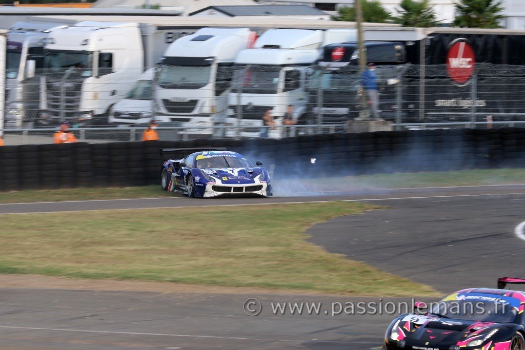 Sortie de piste 24h du mans