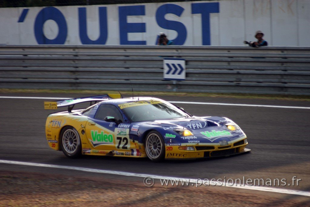 le mans 2006 Corvette N°72