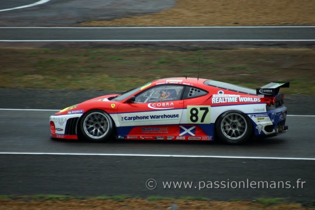 24h du mans 2006 Ferrari N°87