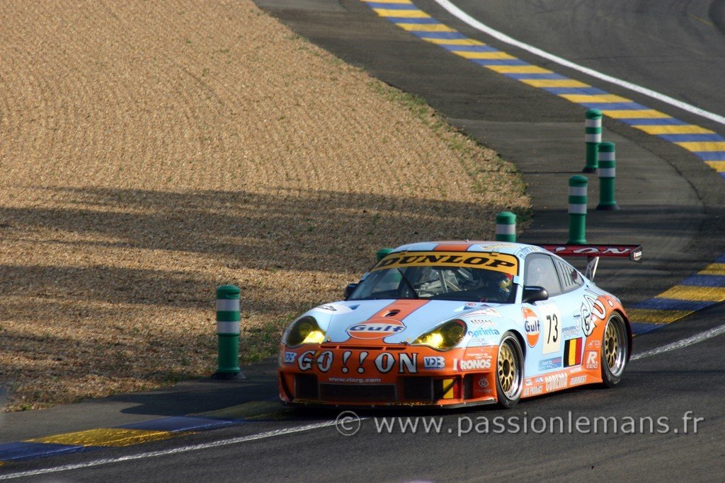le mans 2006 Porsche N°73